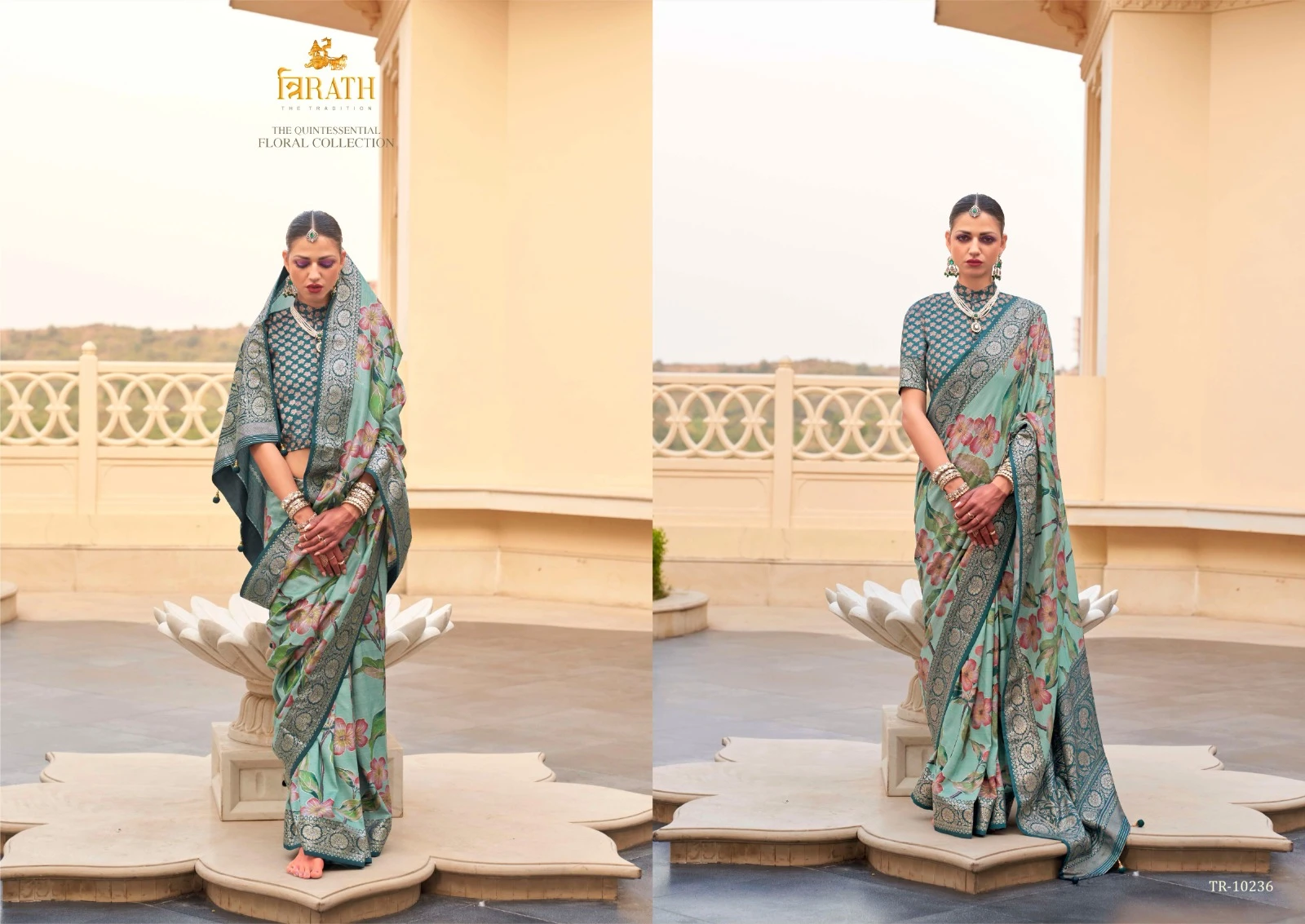 Trirath Pushpavatika Super Pv Silk Wholesale Fancy Sarees Catalog — Wholesale Sarees, MPA wholesale from Surat — Photo 12